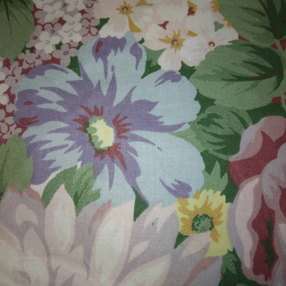 FABRIC Large Floral Light Upholstery fabric Jay Yang Designs, 5 yd